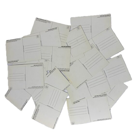 Vintage 90’s Set of 20 Hidden Images Glossy Postcards NOS - Picture 8 of 9